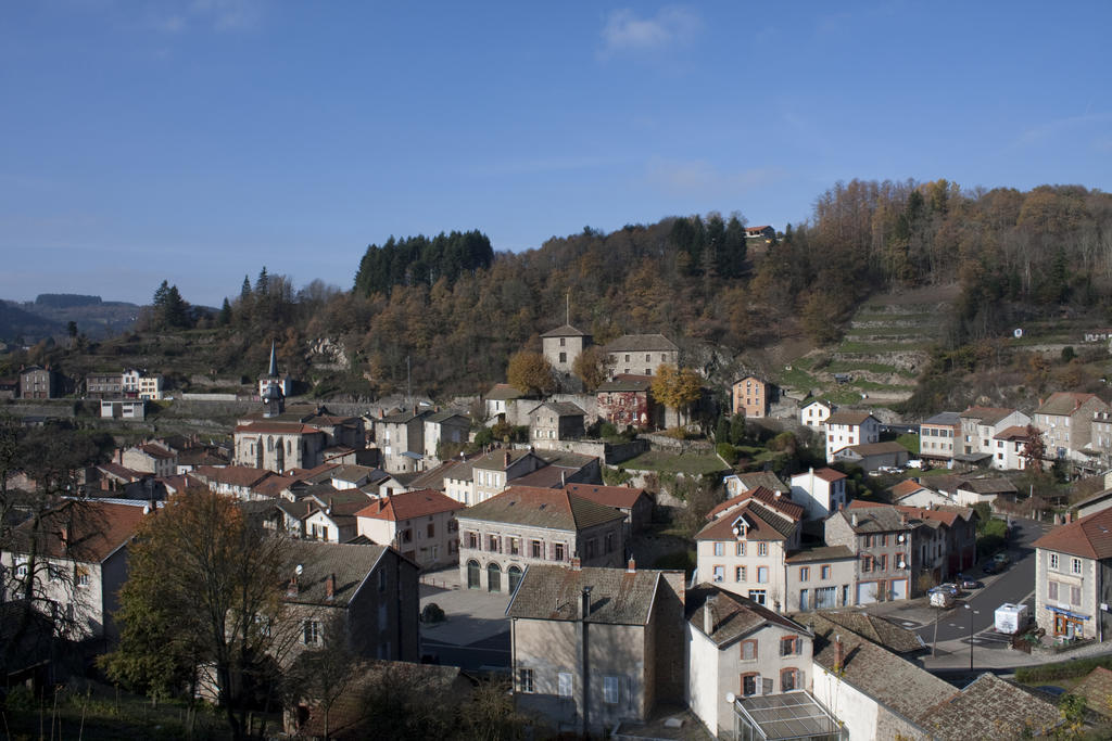 Chateau De Chantelauze Olliergues Exteriör bild