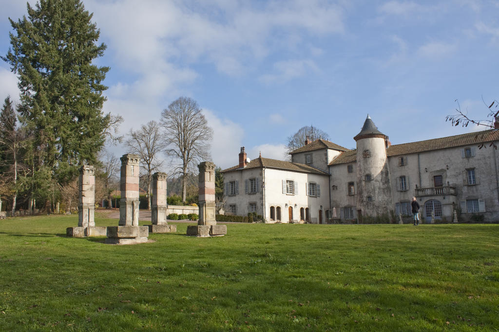 Chateau De Chantelauze Olliergues Exteriör bild